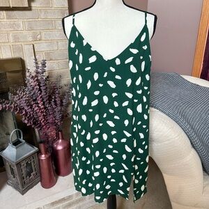 REFORMATION Ventura Mini Dress - Green